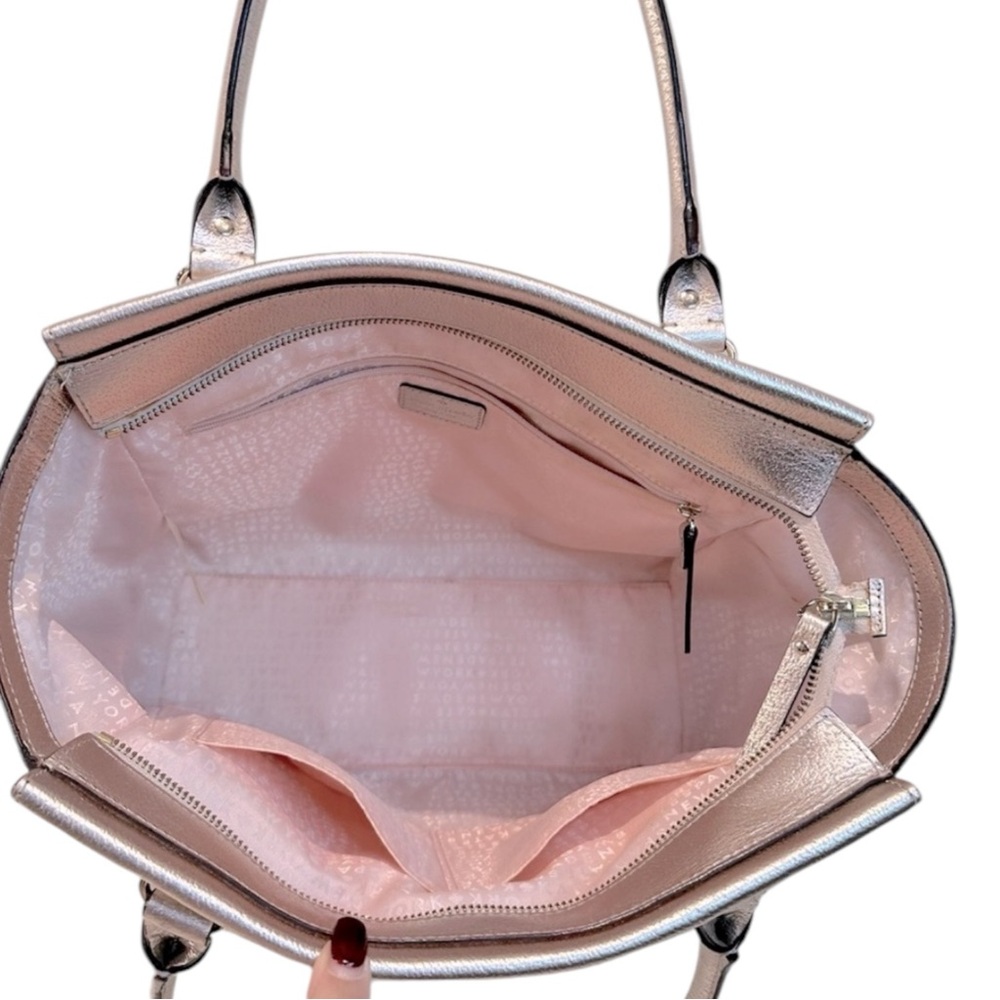 KATE SPADE EUC MARLEE ROSE GOLD LEATHER TOTE - Picture 10 of 16